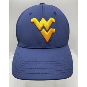 West Virginia Mountaineers Top Of The World Memory Fit Baseball Hat Cap EUC